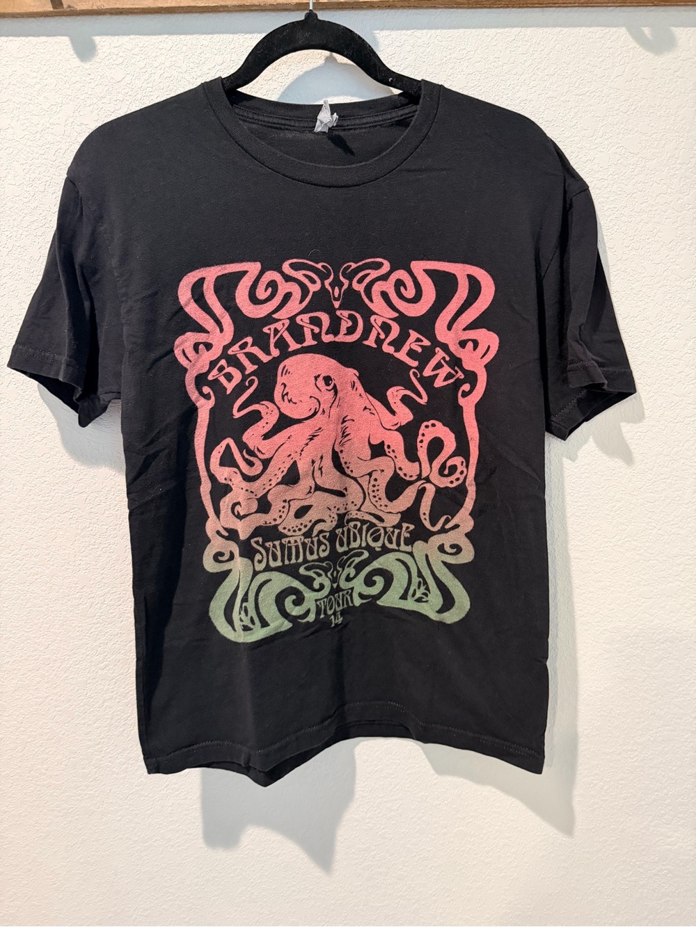 Next Level Apparel Band Tee Octopus Graphic - Brand New Tour 2014